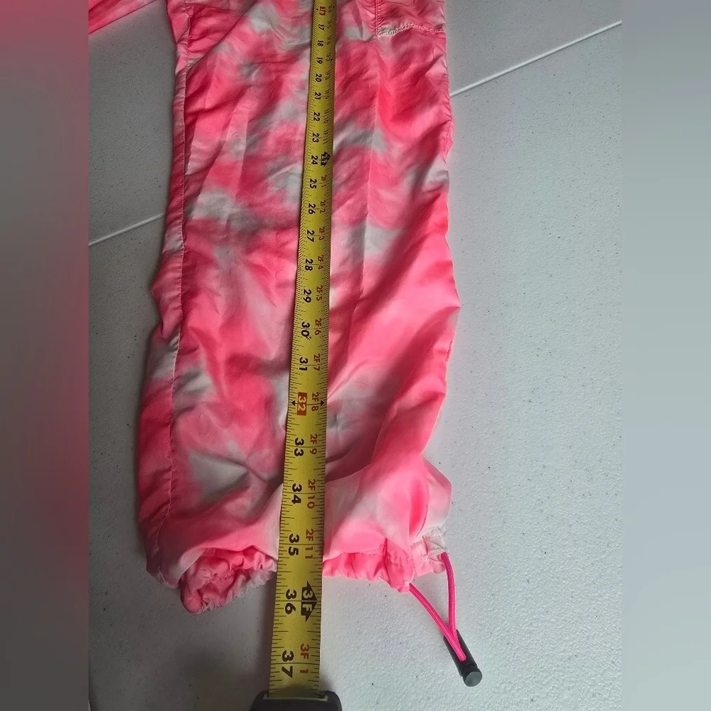 Forever 21 Pink Joggers with Elastic Waist and Cuffed Ankle